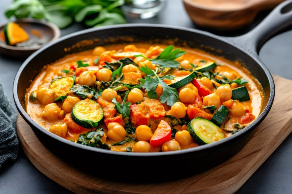 Chickpea and Vegetable Curry