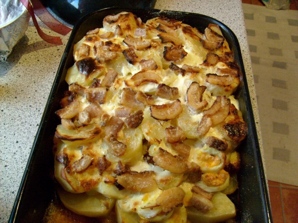 Rakott Krumpli (Hungarian Layered Potatoes)