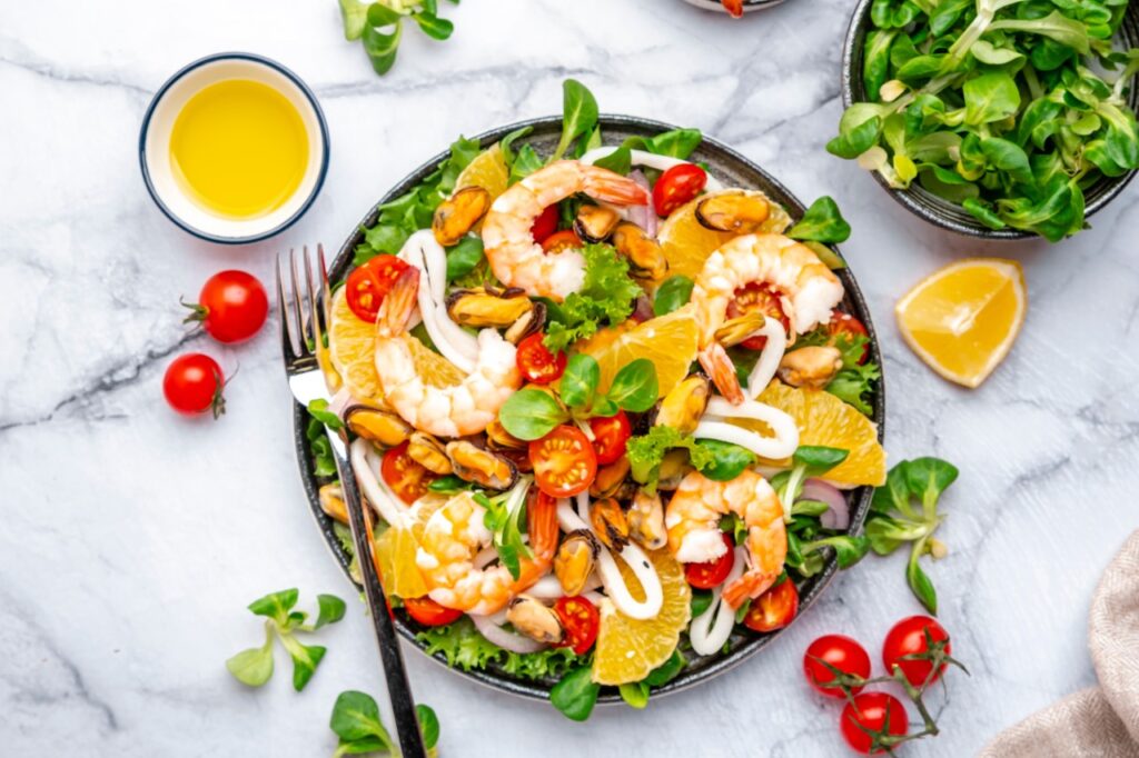 Seafood salad