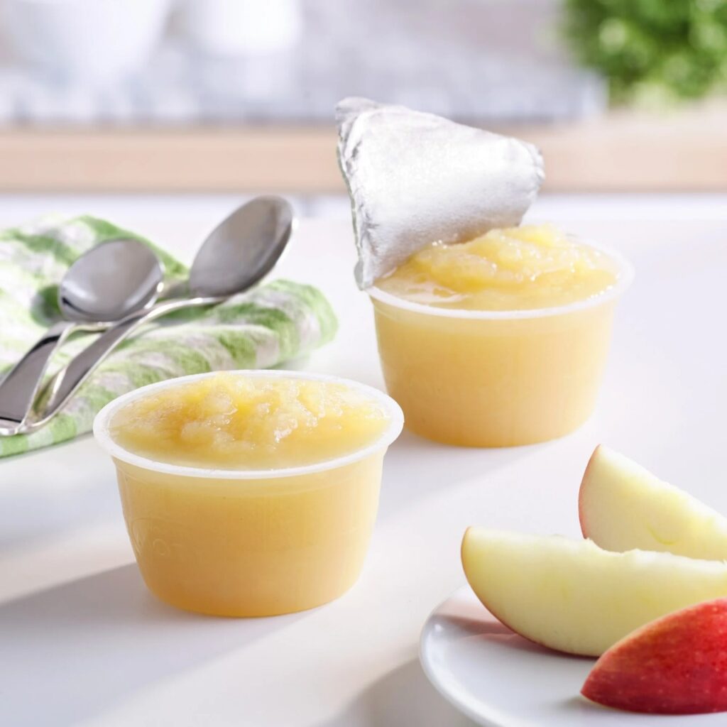 Sweetened Applesauce Cups