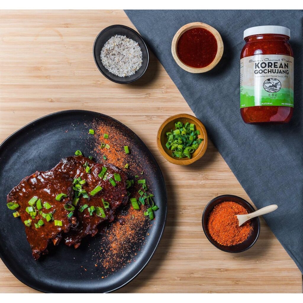 Korean Gochujang Glaze