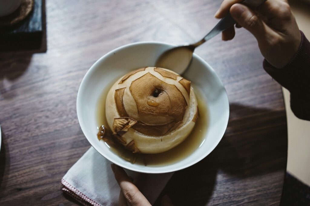 Hot Honey Ice Cream Swirl