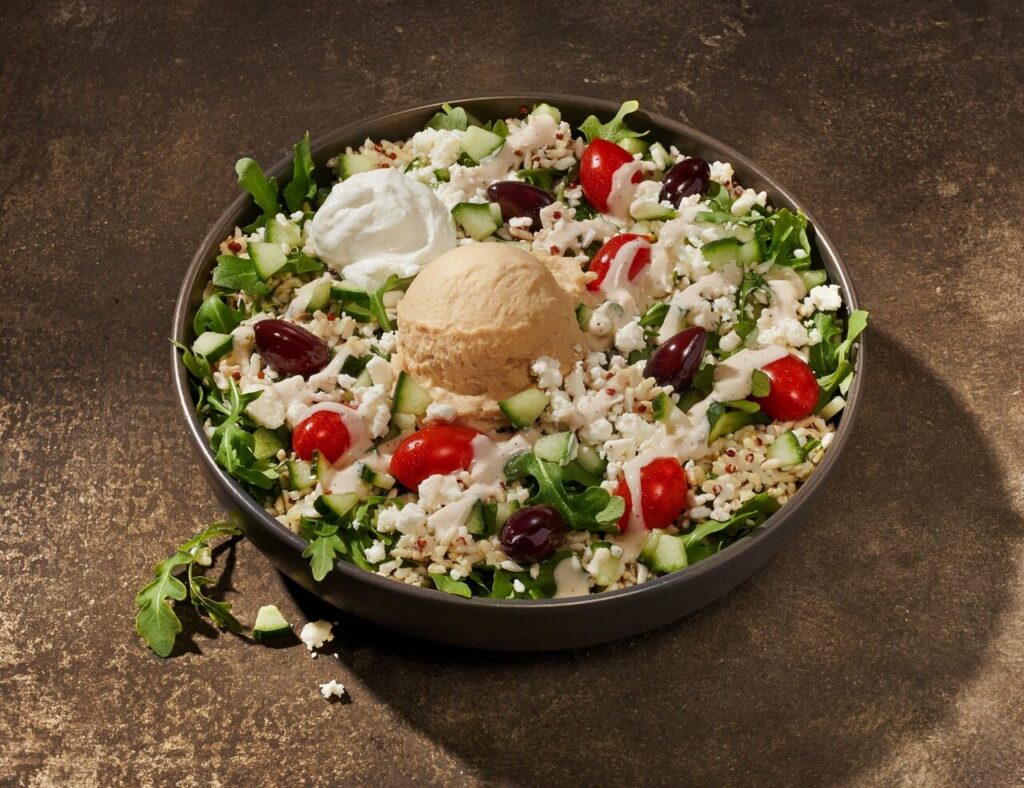 Panera Mediterranean Grain Bowl Vegan