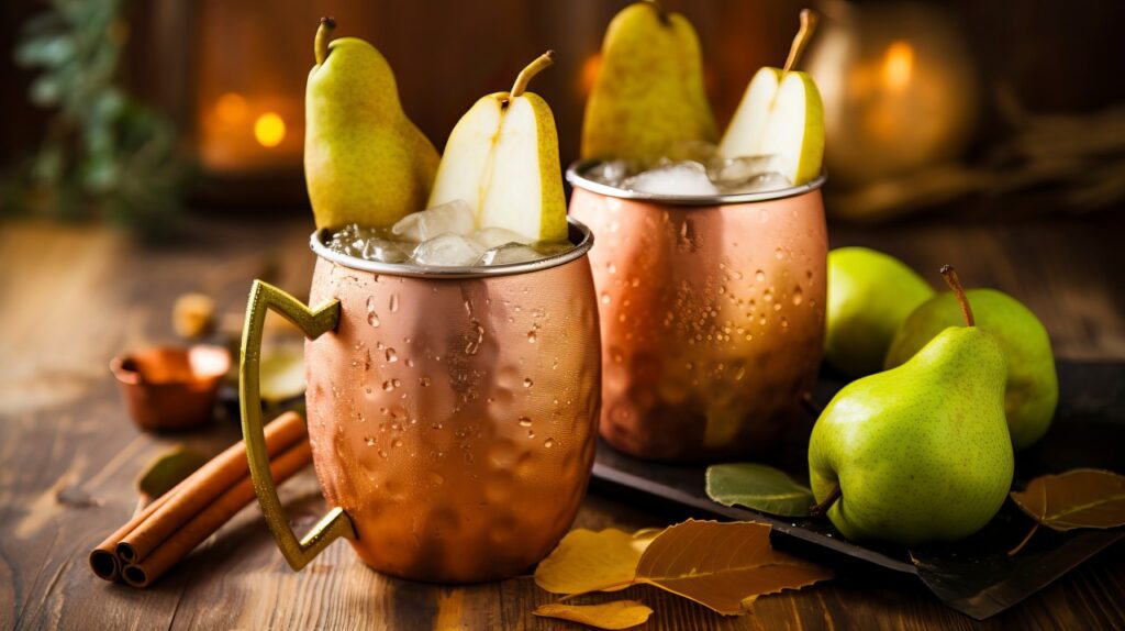 Spiced Pear Mule