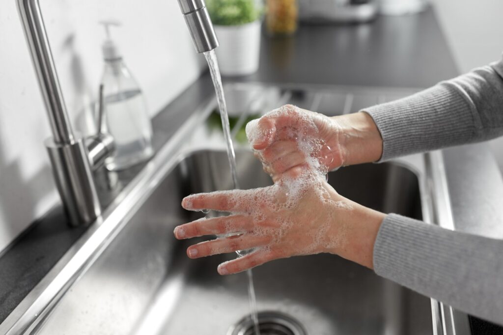 Not Washing Hands Before Food Prep