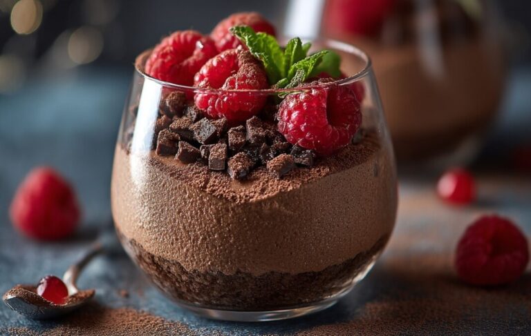 Chocolate Mousse from Powdered Mixes