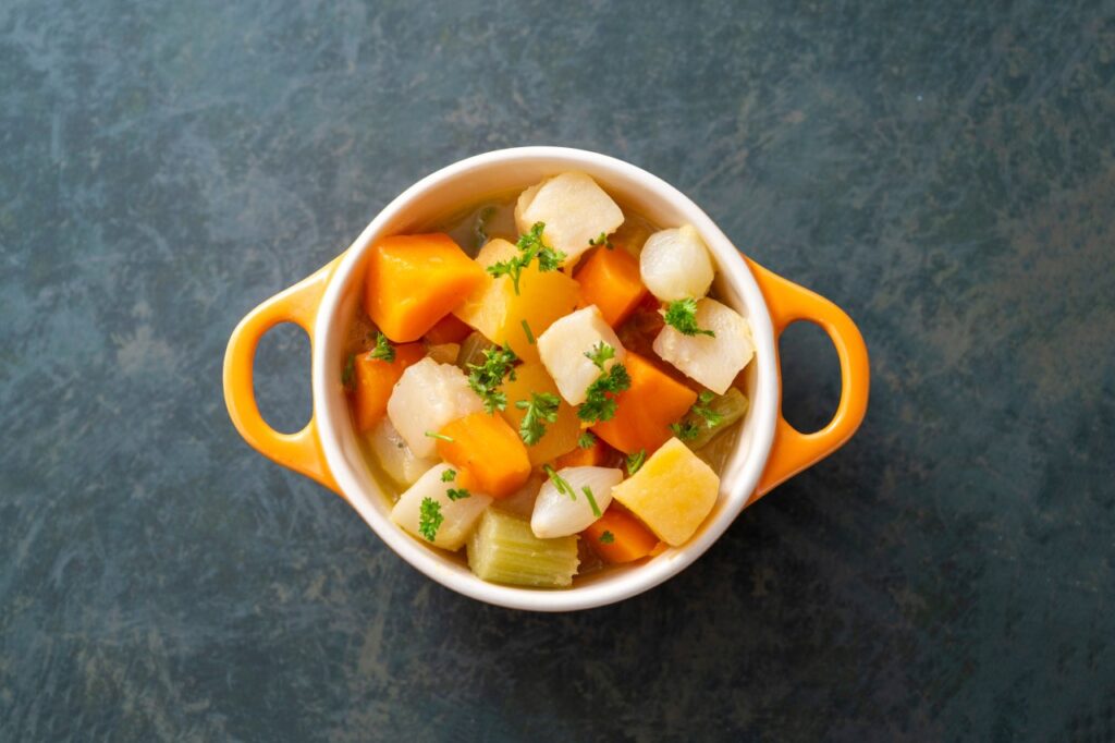 Boiled Root Vegetables