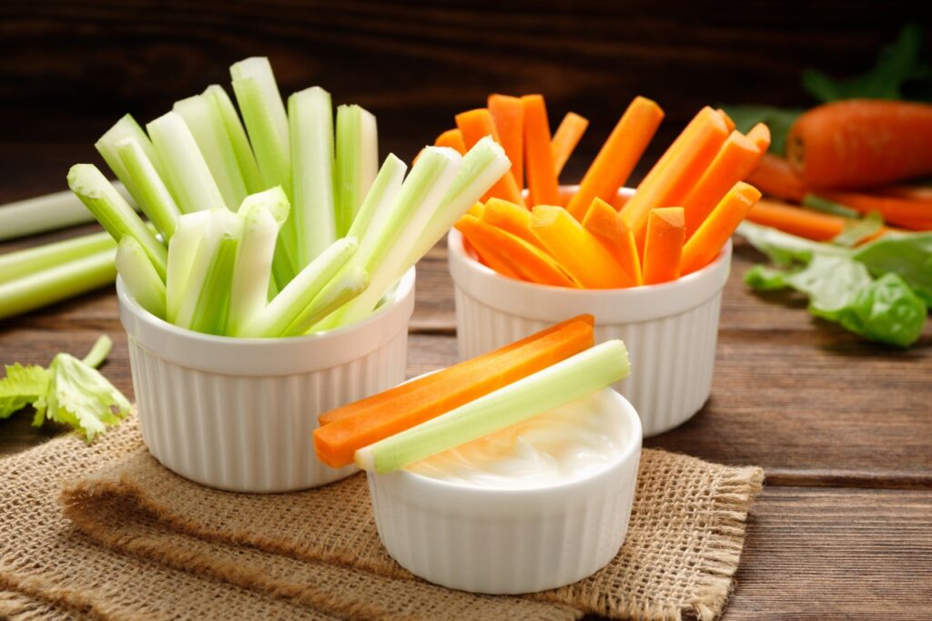 Carrot and Celery Dippers