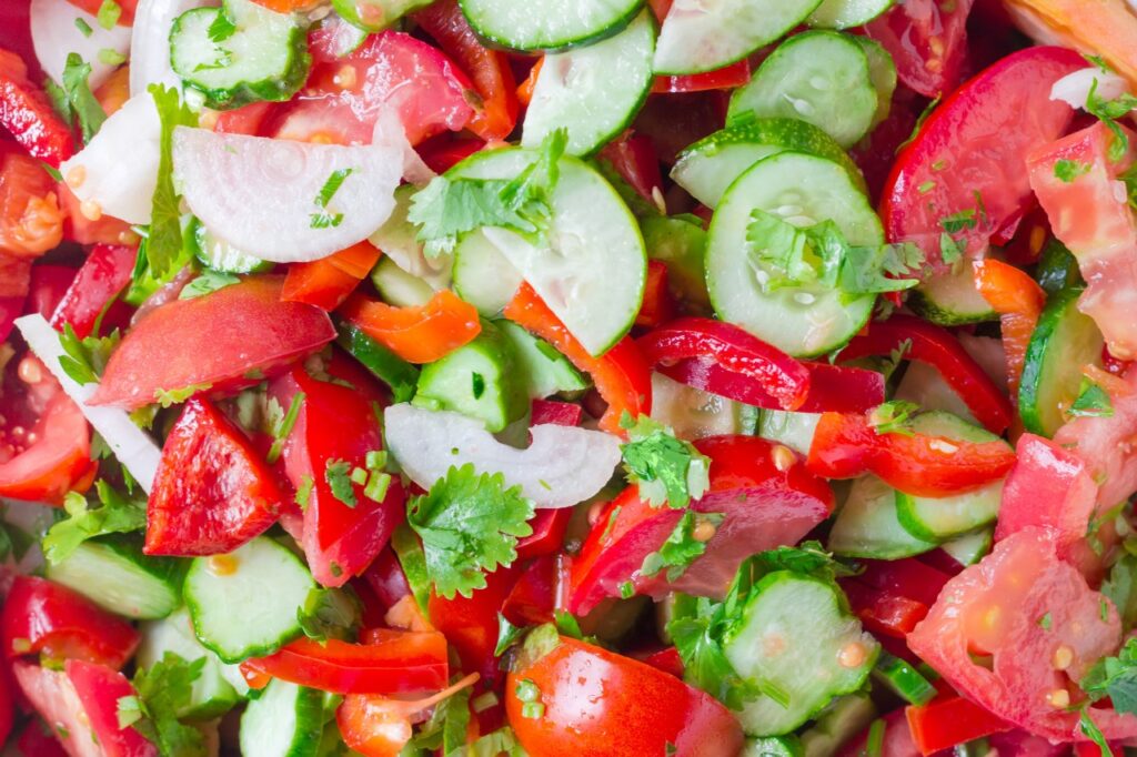 Cucumber and Tomato Medley