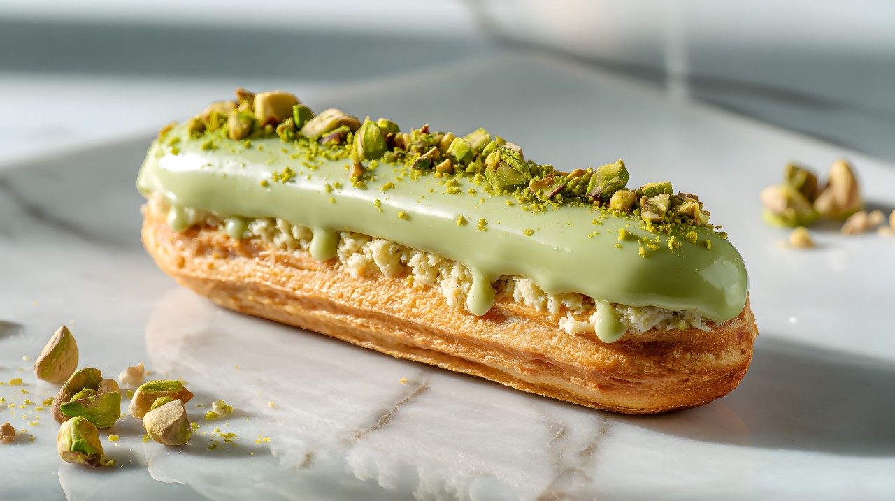 Pistachio Éclair