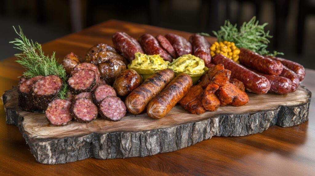 Smoked Sausage Platter