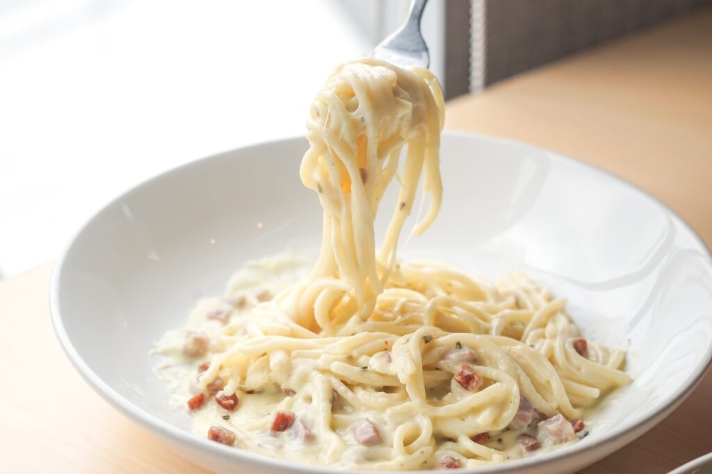 Overloaded Carbonara with Cream