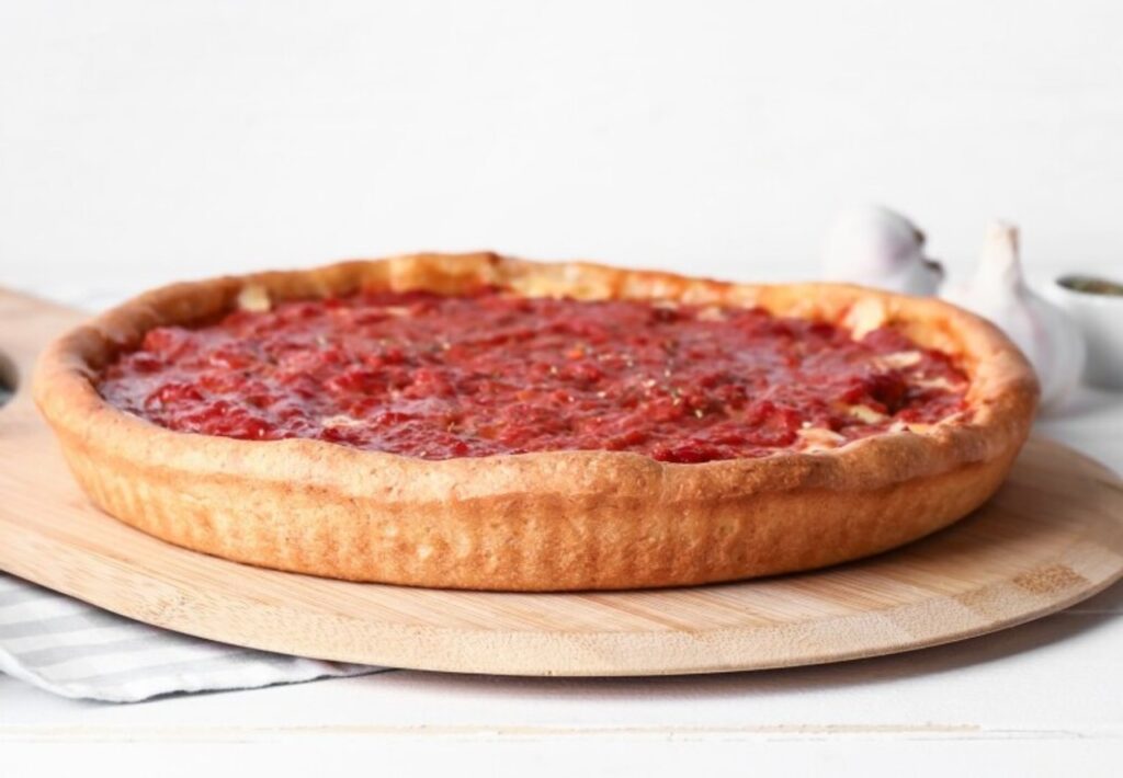 The Crust Is Thick and Buttery