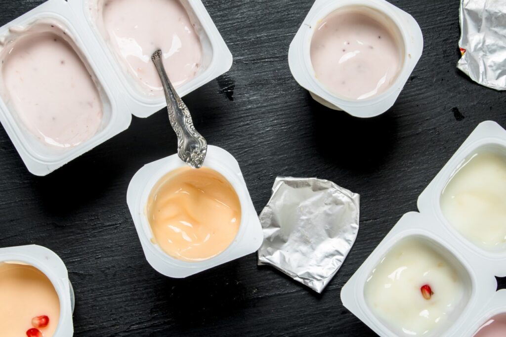 Flavored Yogurt Cups