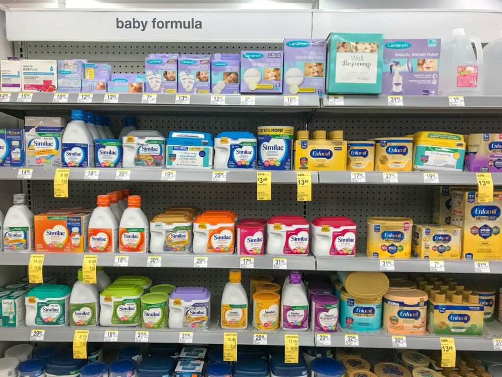 Baby Food Section