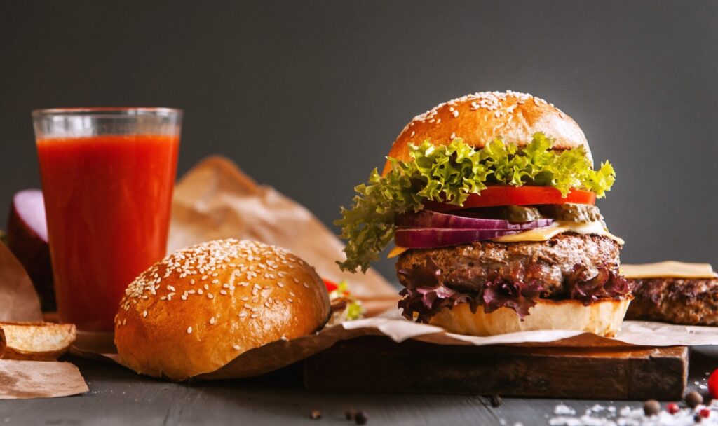 Fast Food Items Such as Nuggets and Burgers