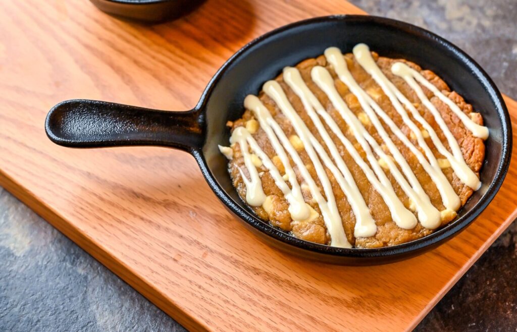 White Chocolate Macadamia Skillet