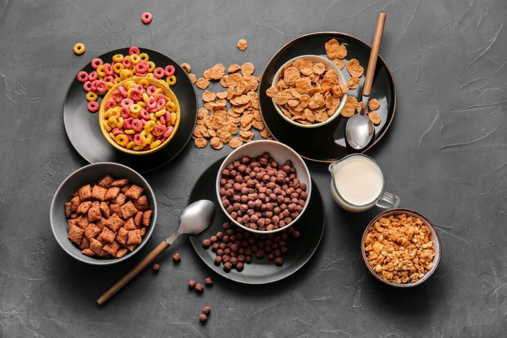 breakfast cereals