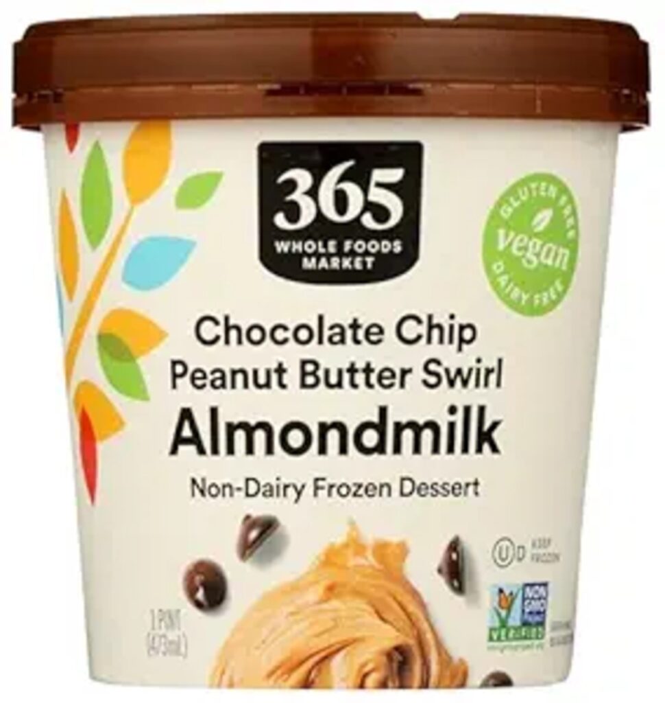 365 Chocolate Chip Peanut Butter Swirl Ice Cream