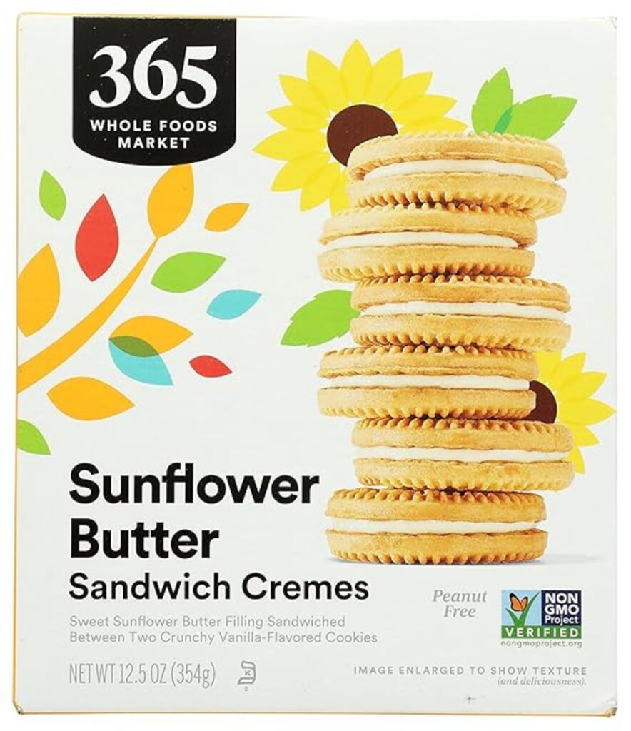365 Sunflower Butter Sandwich Cremes