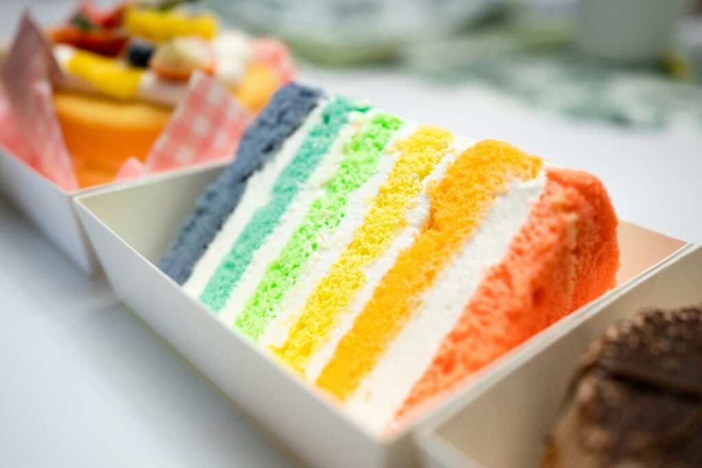Rainbow Layer Cake