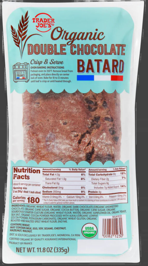 Organic Double Chocolate Batard