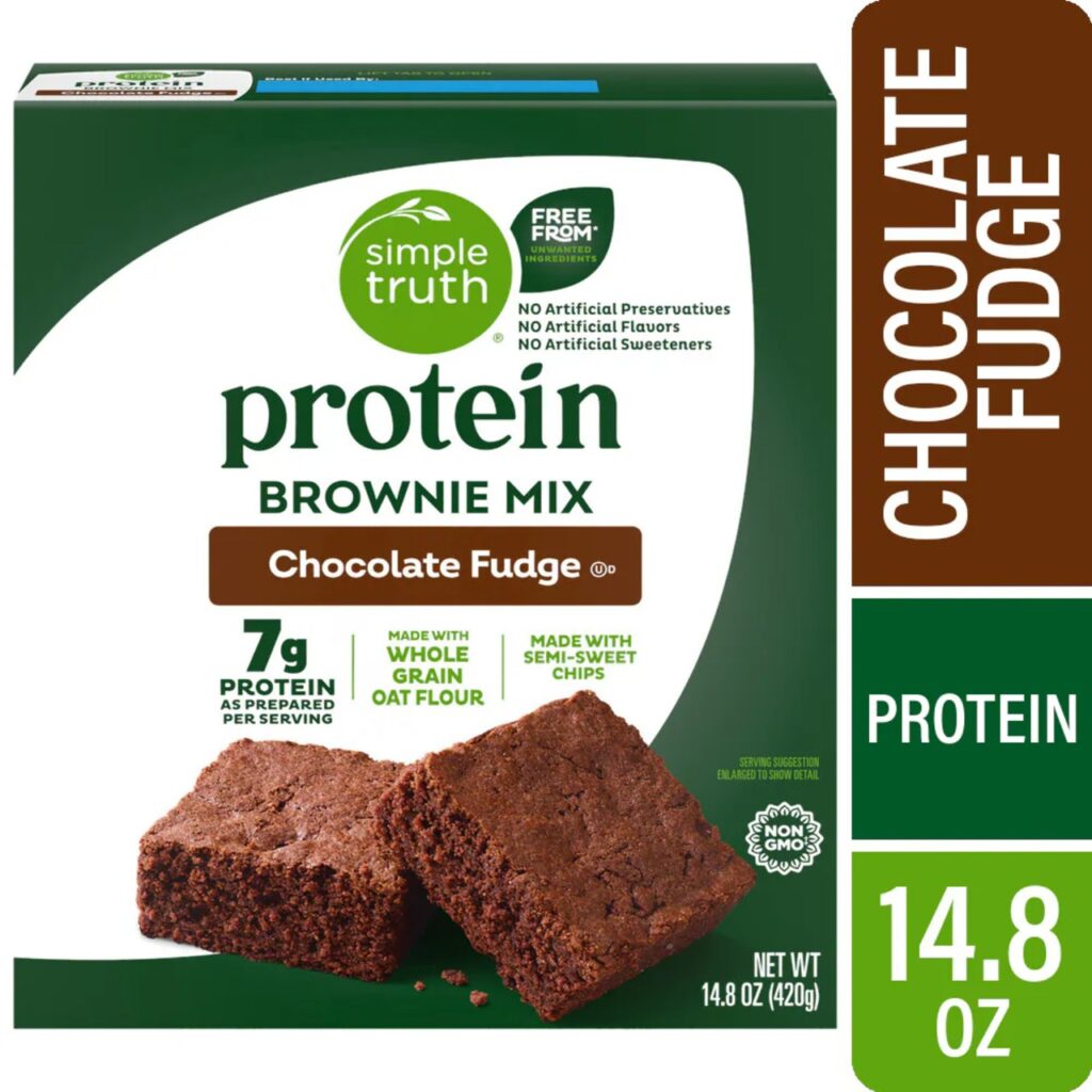 Simple Truth Protein Fudge Brownie Mix 