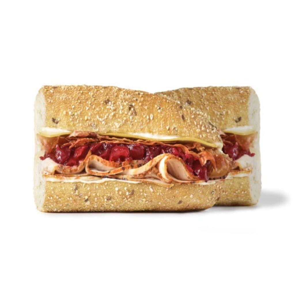 Turkey Cranberry Holiday Sub