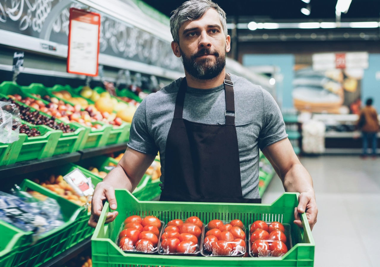 Grocery Store Worker