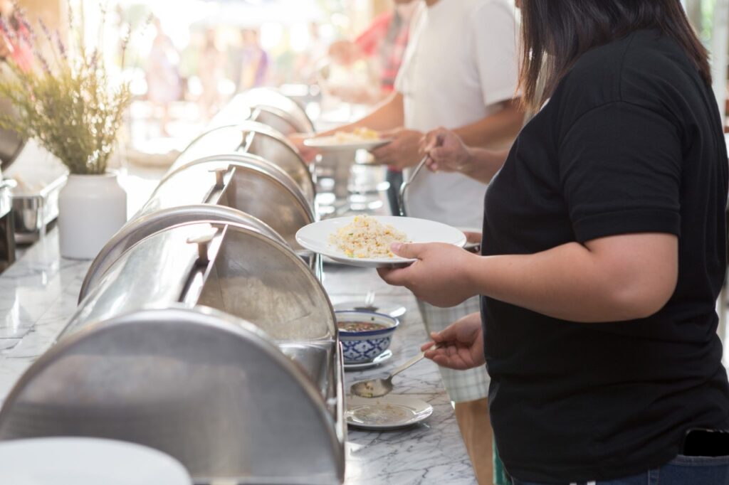 Ignoring Serving Utensils