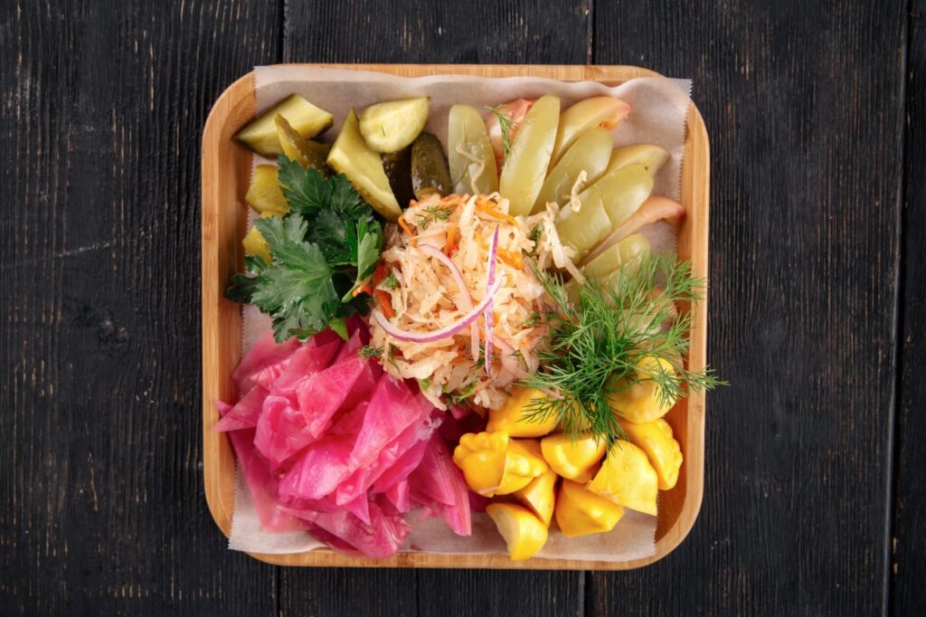 Pickled Vegetable Plates
