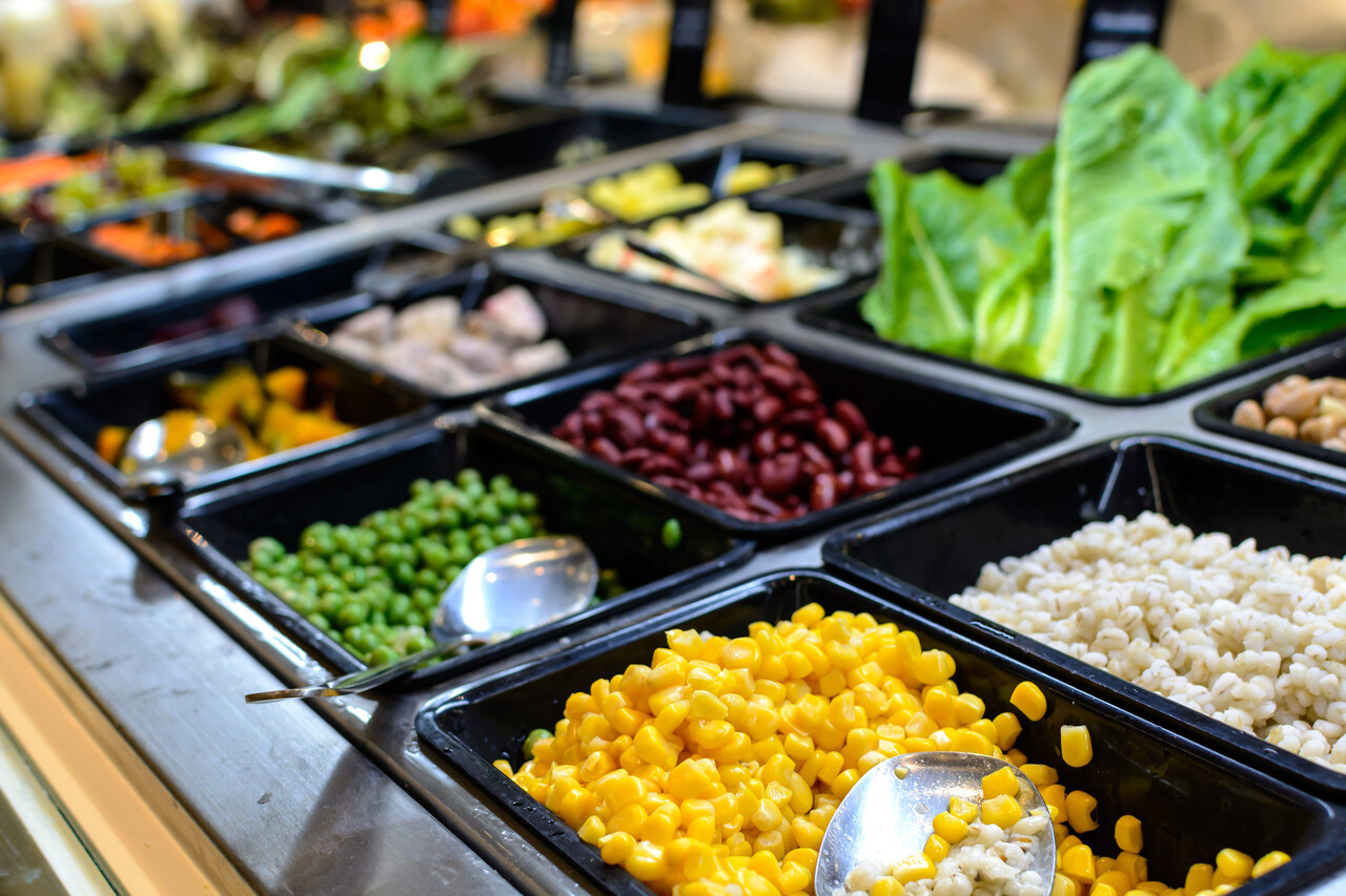 Supermarket Salad Bar