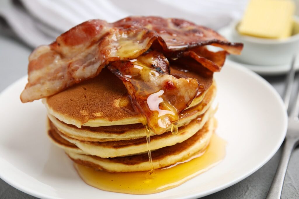 Bacon and Maple Syrup