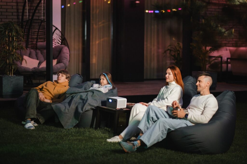 Inflatable Backyard Movie Nights