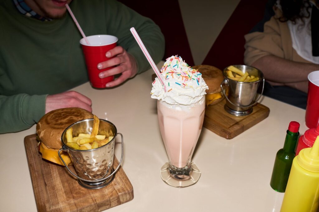 Fries with Milkshake