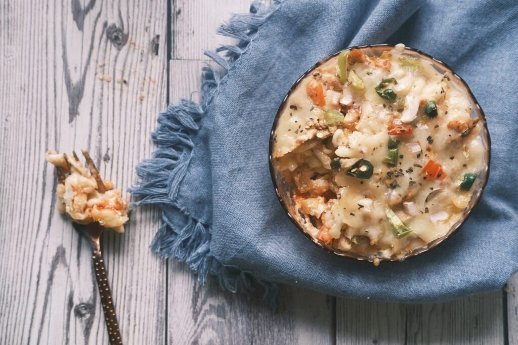 Chicken Alfredo Rice