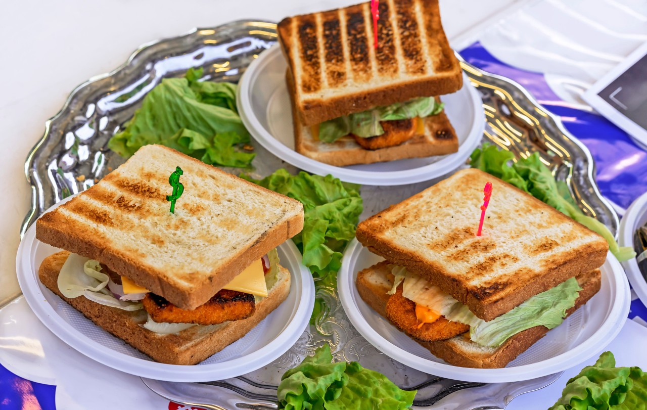 White Bread Sandwiches