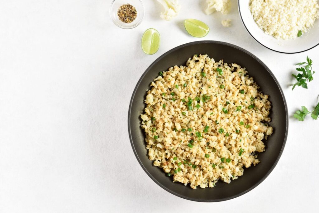 Cauliflower Rice Instead of White Rice